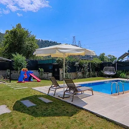 Detached With Private Pool In Goecek Inlice Fethiye